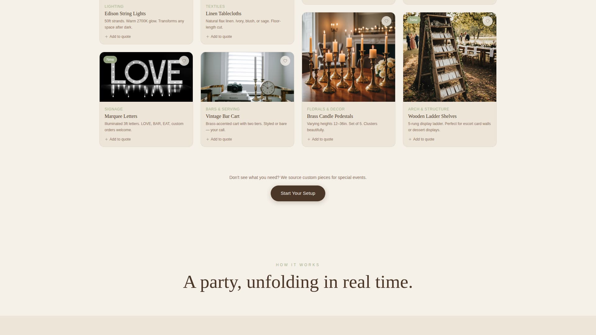 Gather - Effortless Rental Landing Page Template