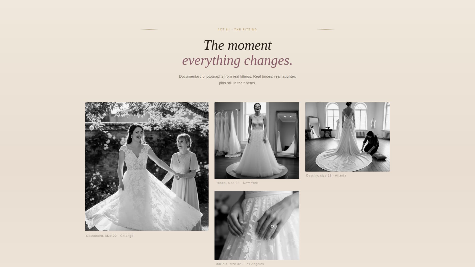 Veil - Enchanting Bridal Landing Page Template