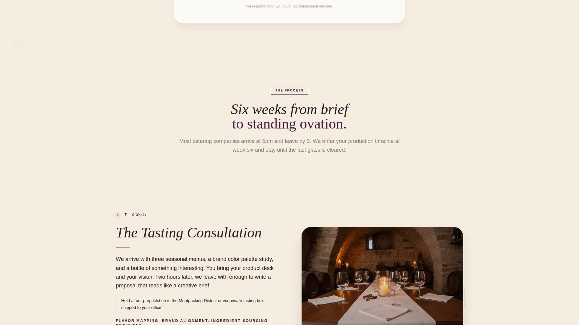 Platter - Artisan Catering Landing Page Template