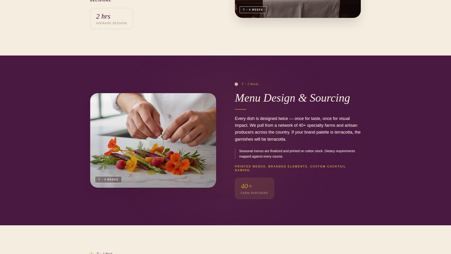 Platter - Artisan Catering Landing Page Template