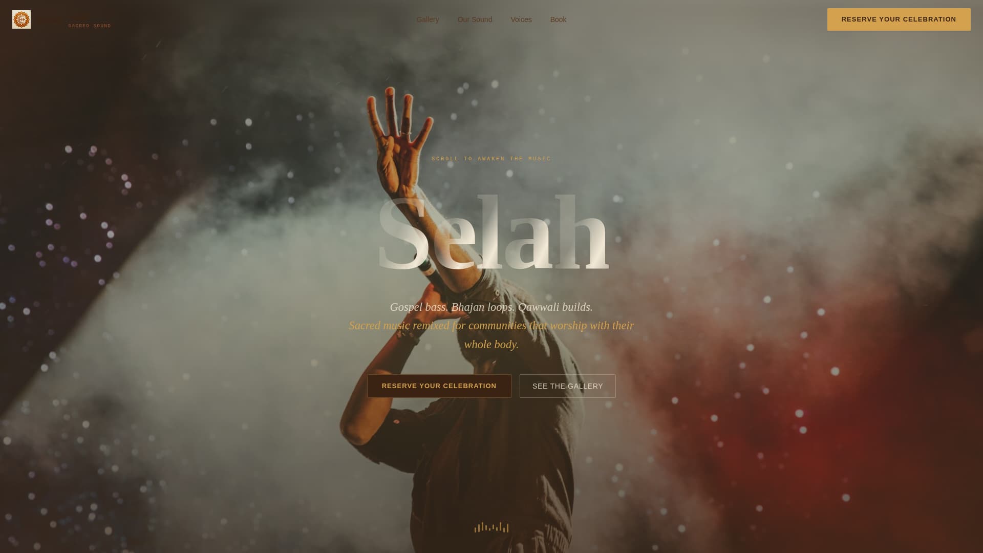 Selah - Sacred Religiousevent Landing Page Template