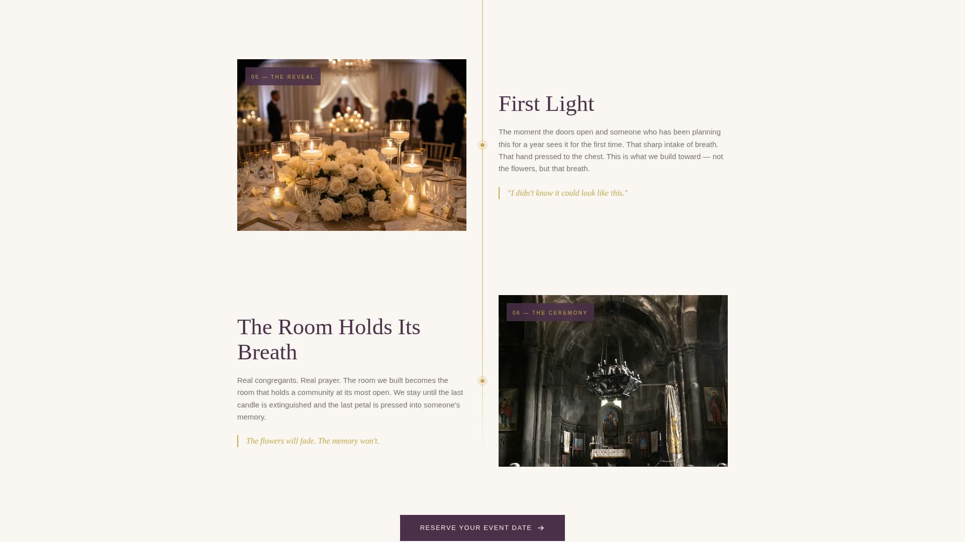 Adorn - Sacred Religiousevent Landing Page Template