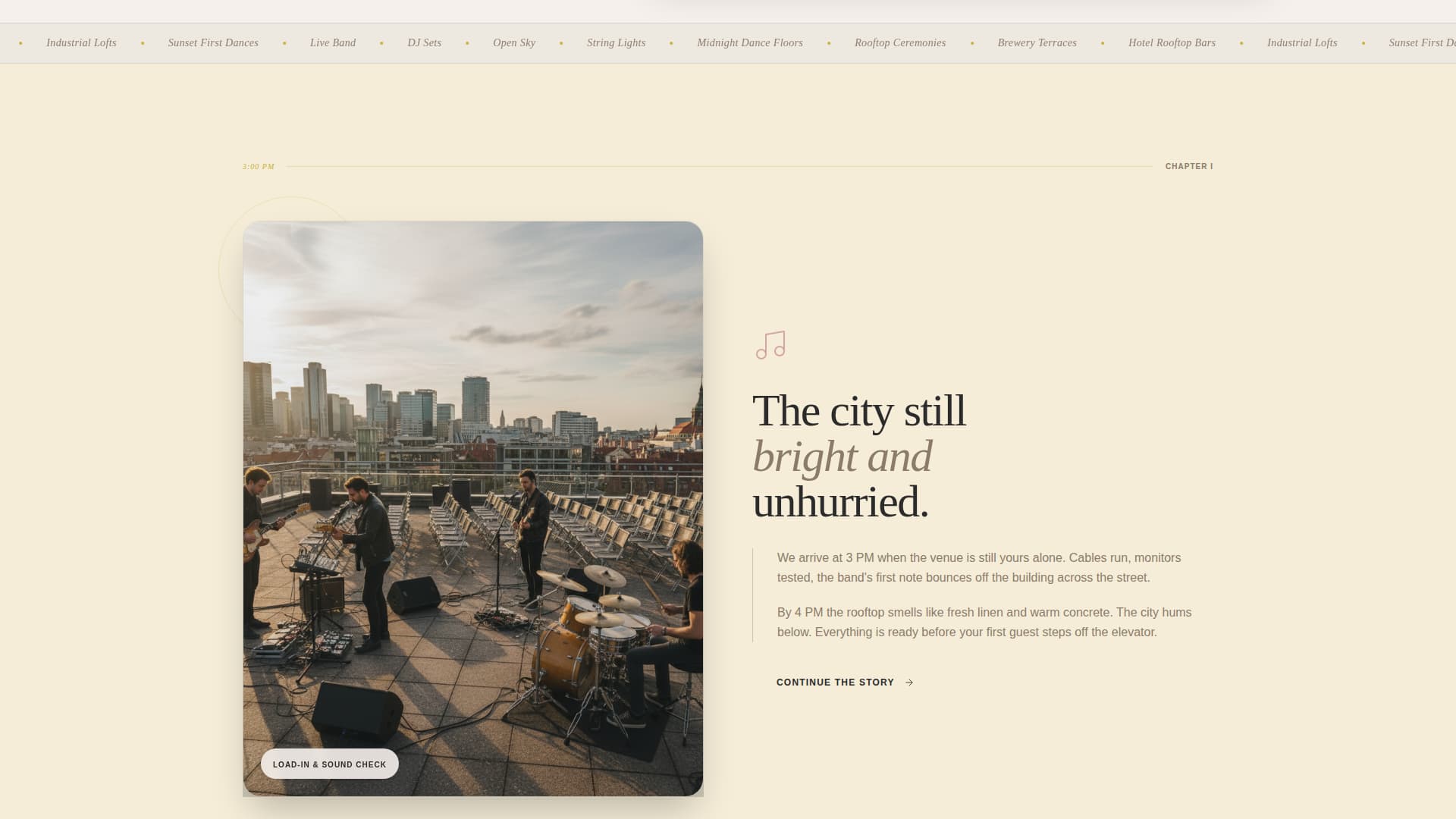 Summit — Stunning Rooftop Landing Page Template
