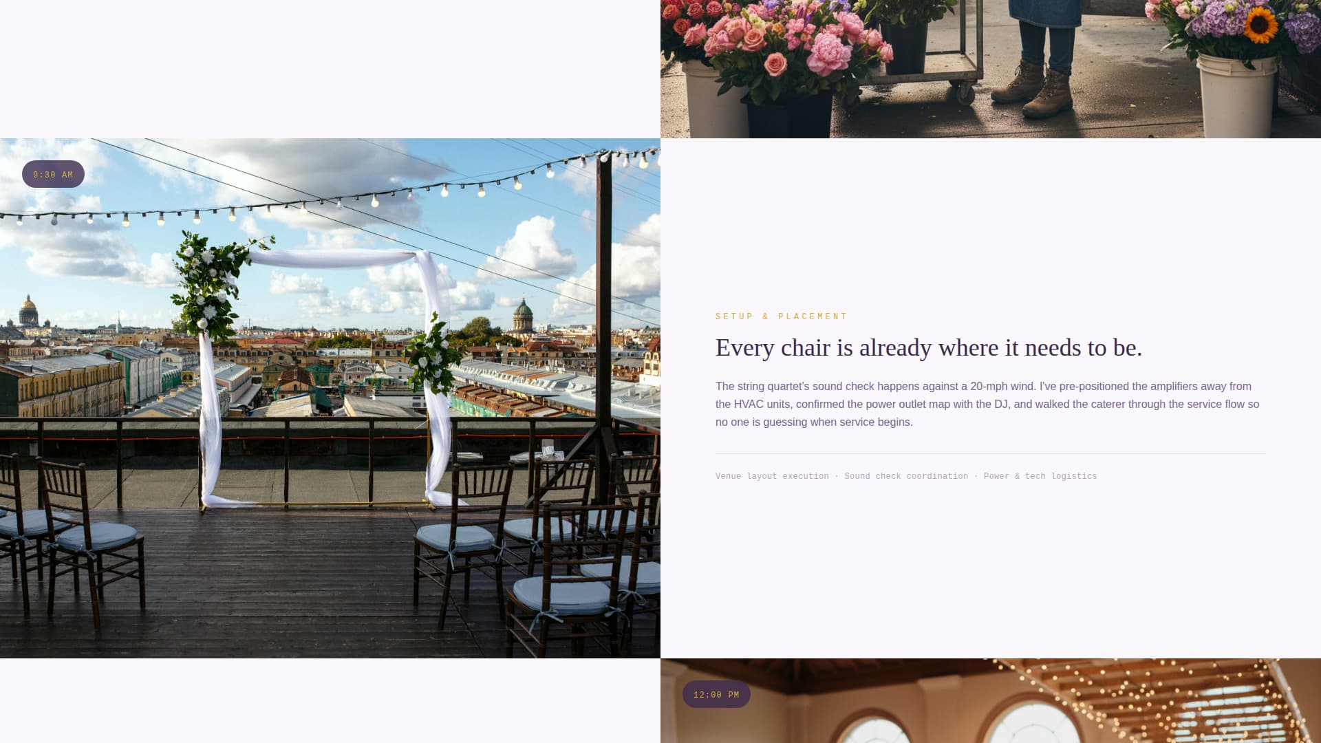 I Do — Wedding Planning Landing Page Template