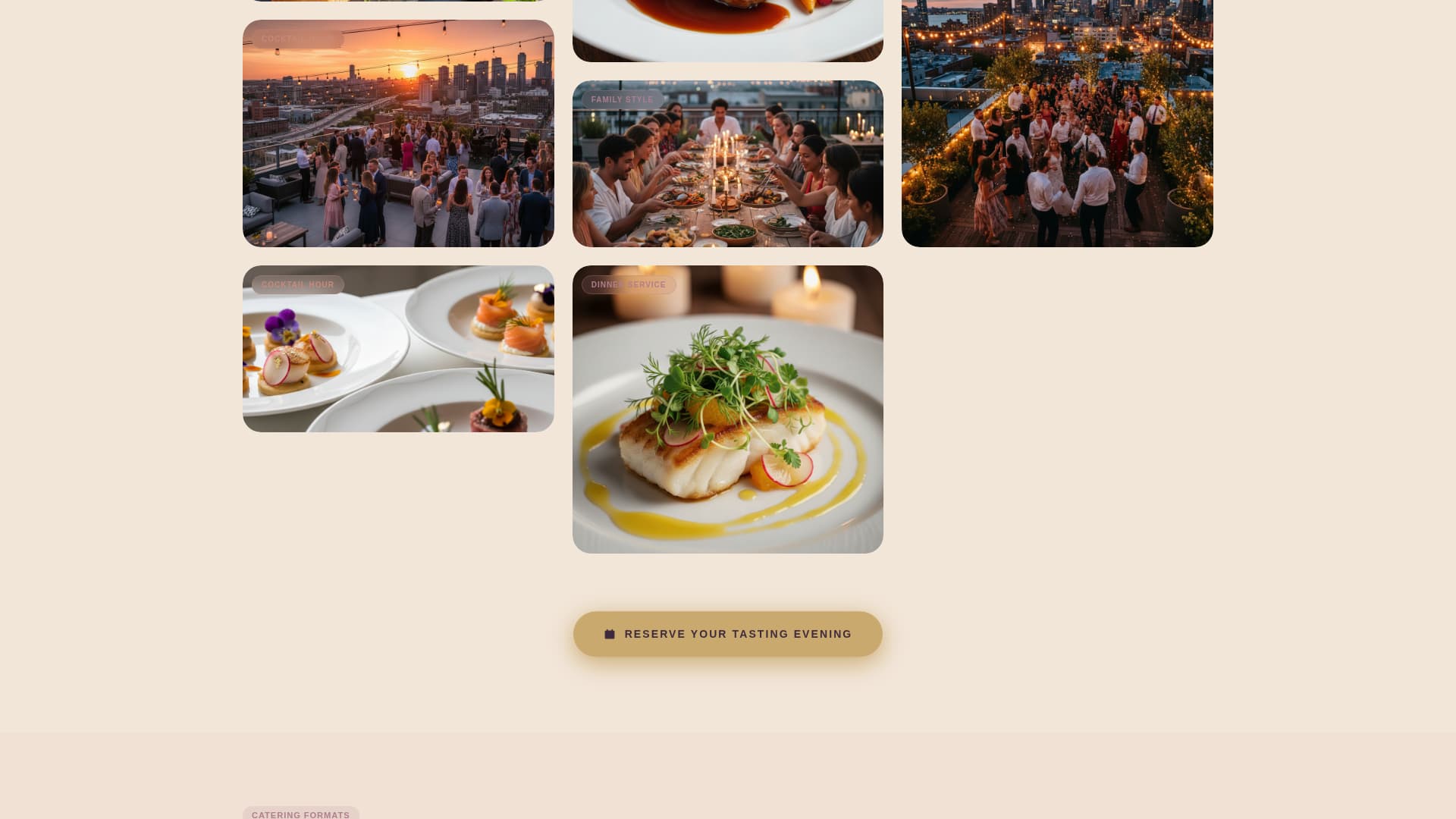 Skyline - Elegant Catering Landing Page Template
