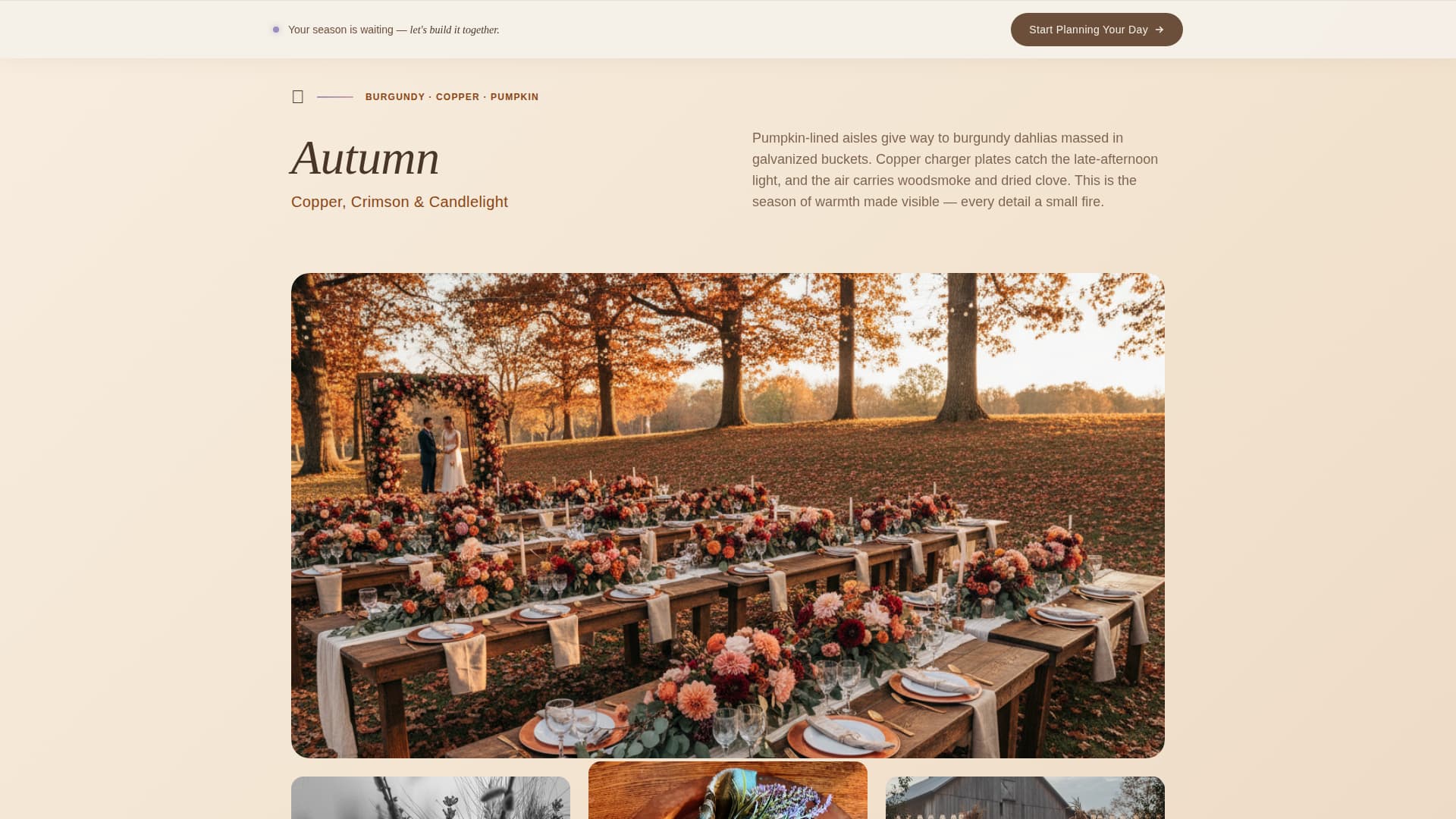 Bower - Enchanting Rusticwedding Landing Page Template