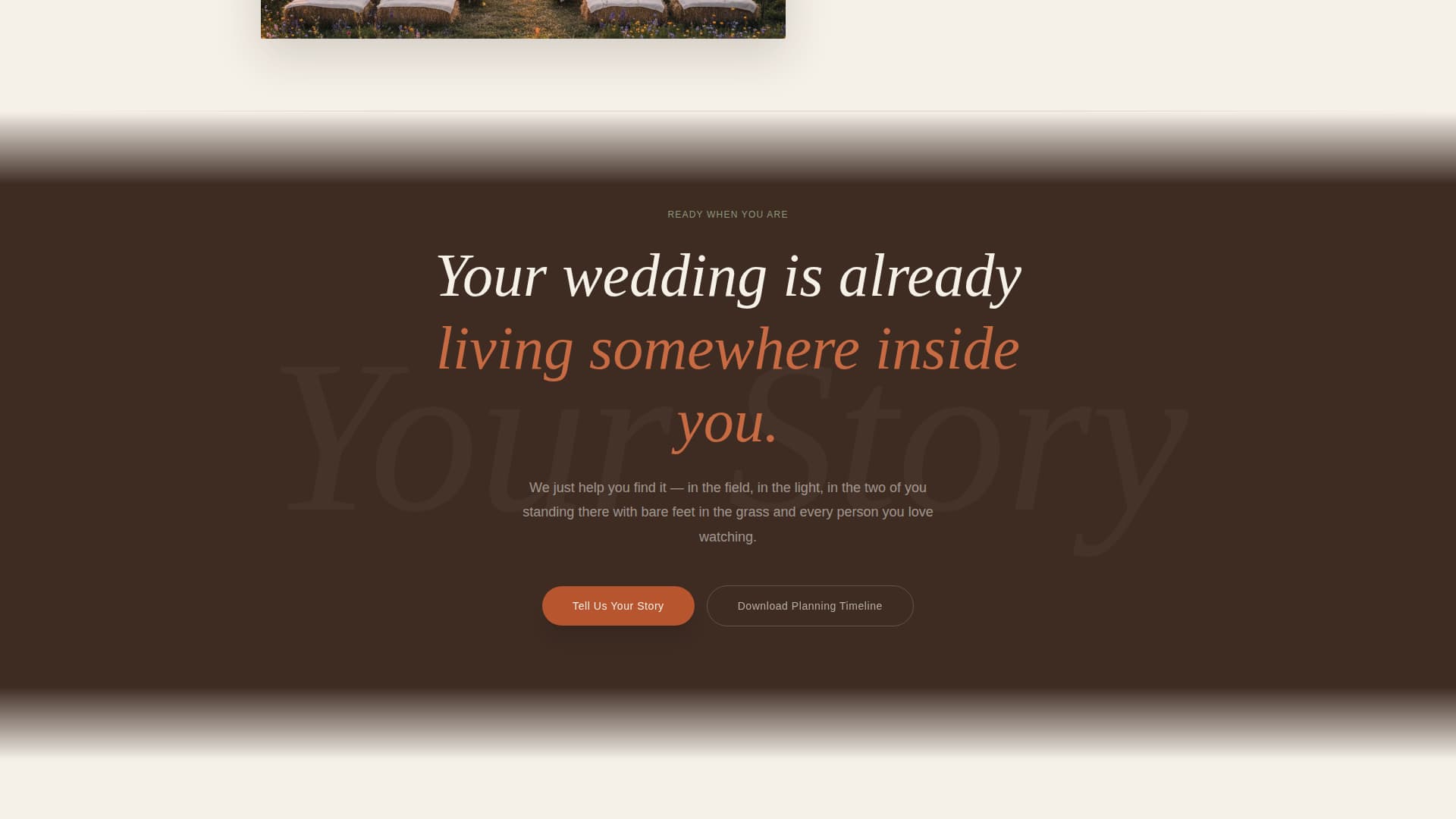 Vow - Enchanting Weddingplanner Landing Page Template