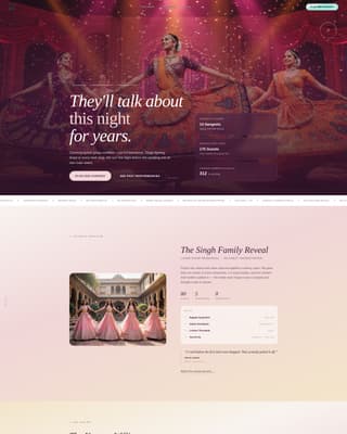 Sangeet - Stunning Choreography Landing Page Template