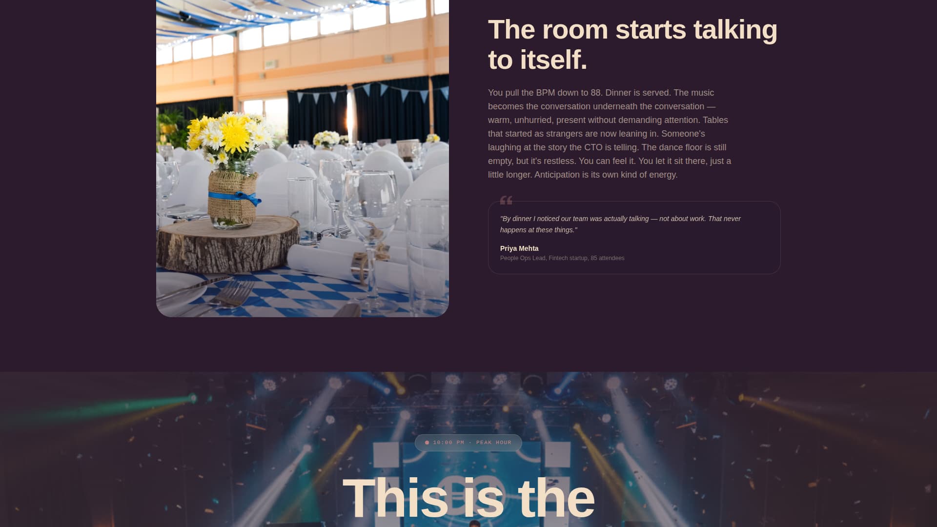 Groove - Electrifying Teambuilding Landing Page Template