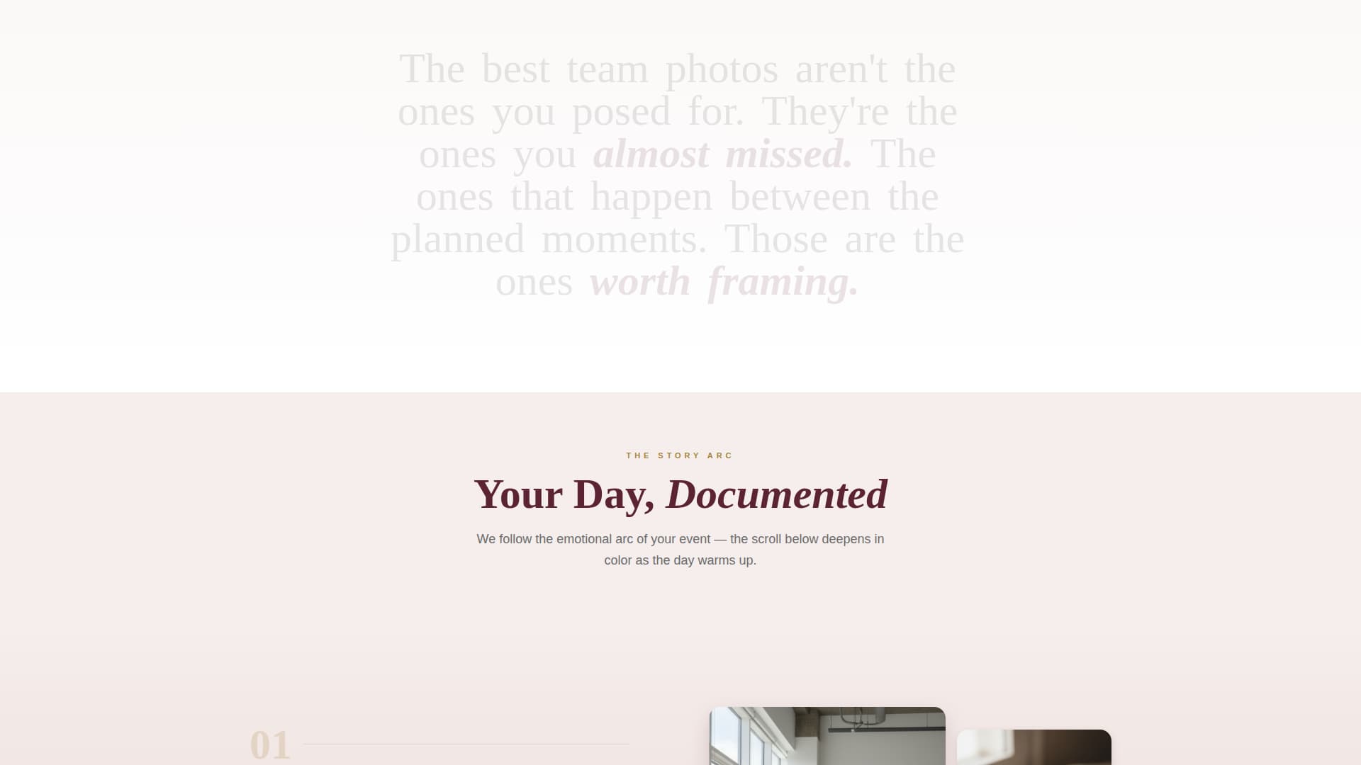 Shutter - Captivating Teambuilding Landing Page Template