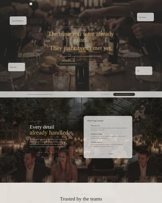 Forge - Bespoke Teambuilding Landing Page Template