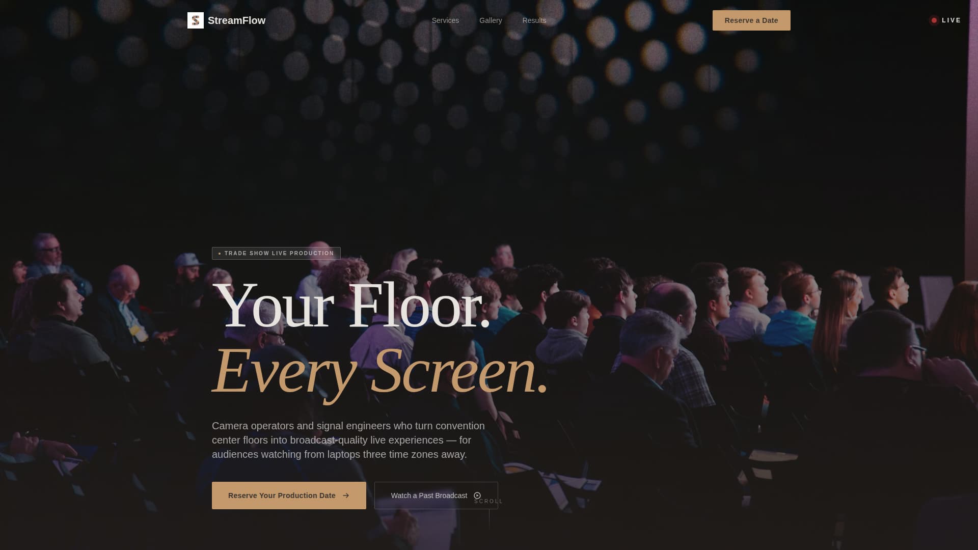 Gather — Curated Event Landing Page Template