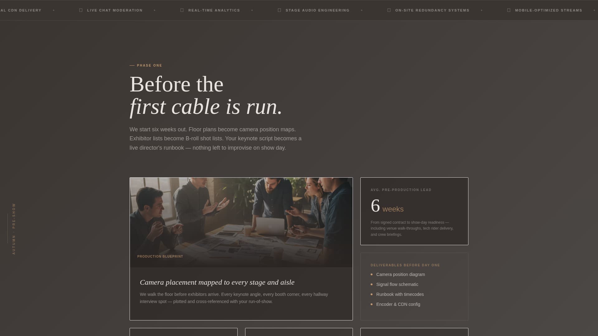 Gather — Curated Event Landing Page Template