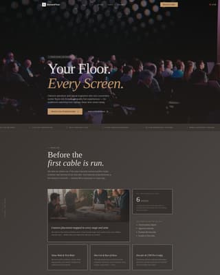 Gather — Curated Event Landing Page Template