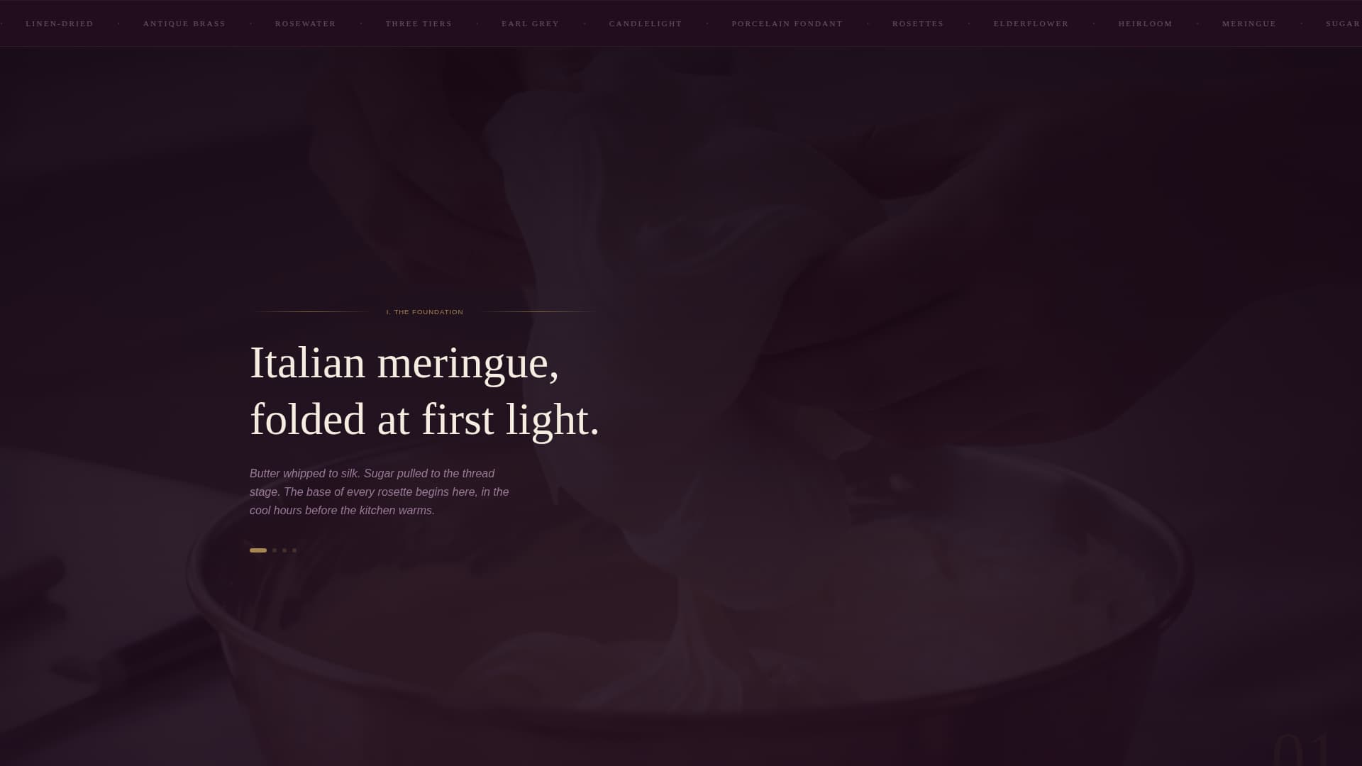 Fondant - Elegant Weddingcake Landing Page Template