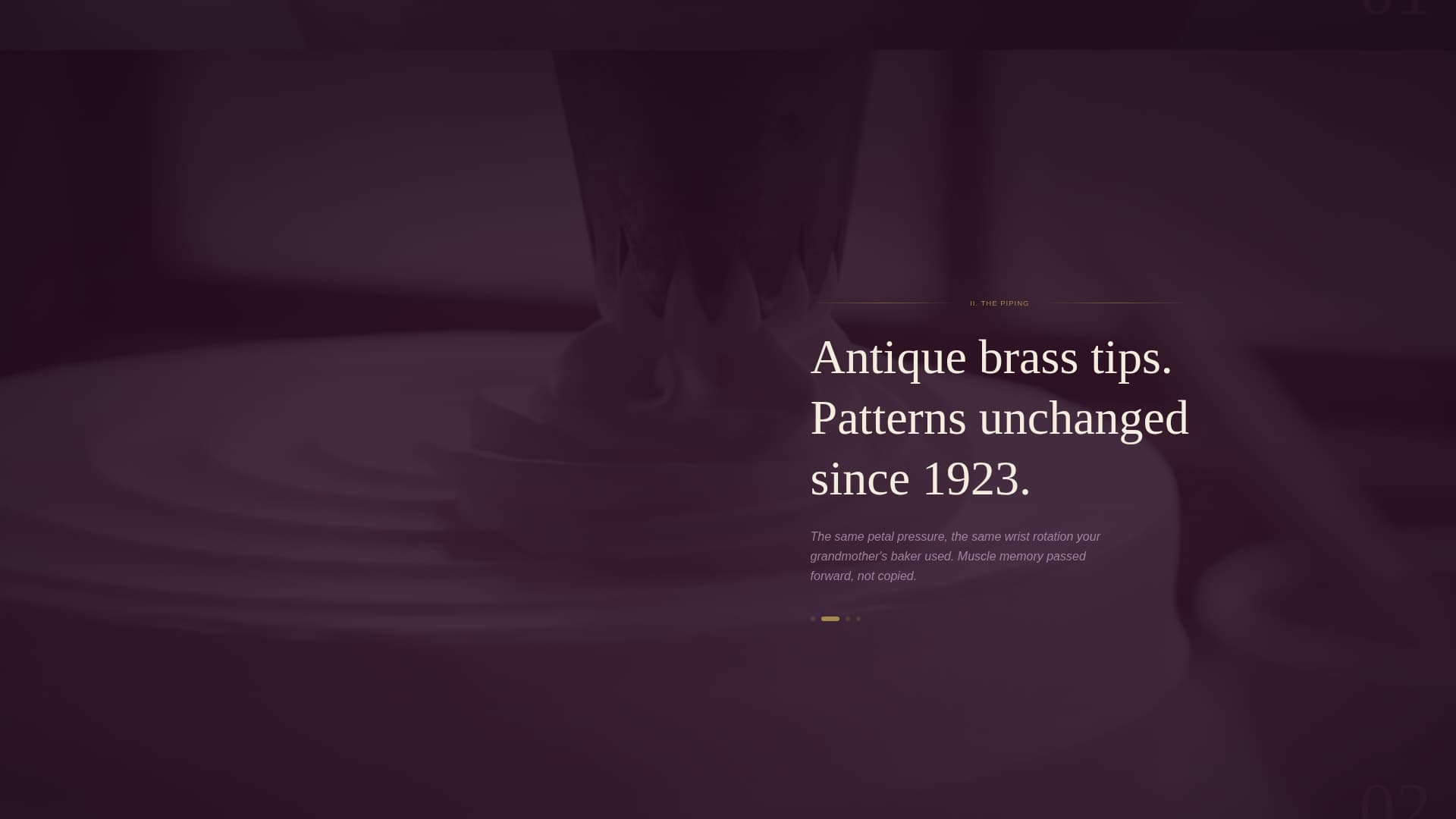 Fondant - Elegant Weddingcake Landing Page Template