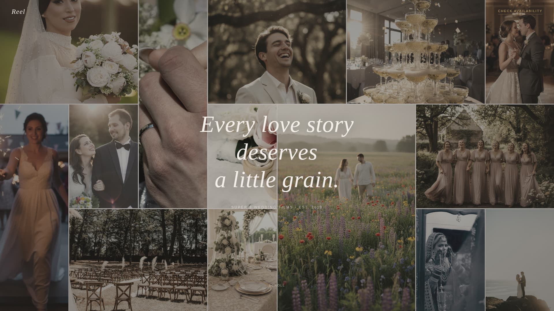 Frame — Videography Portfolio Landing Page Template