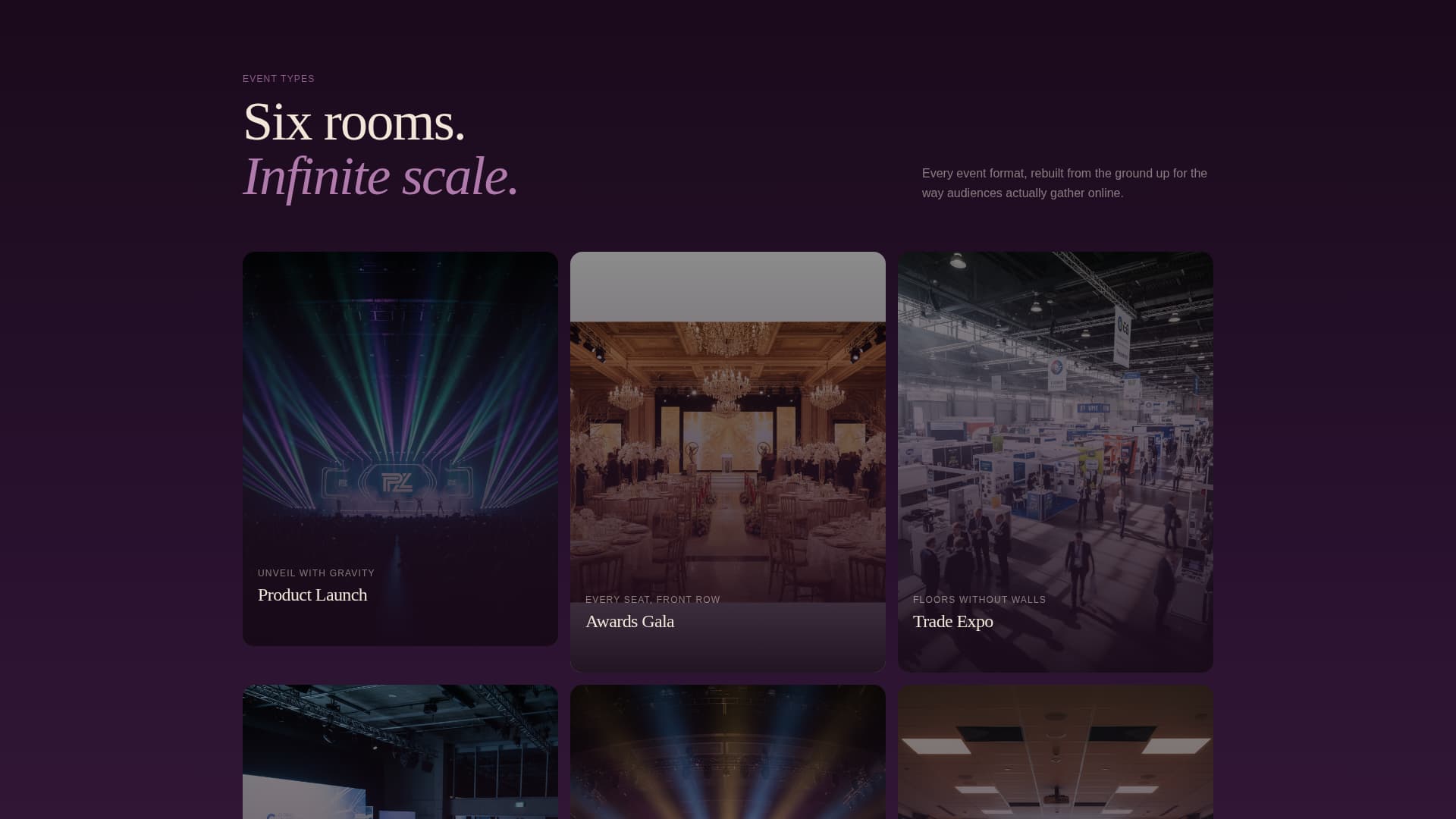 Convene - Immersive Virtual Event Landing Page Template