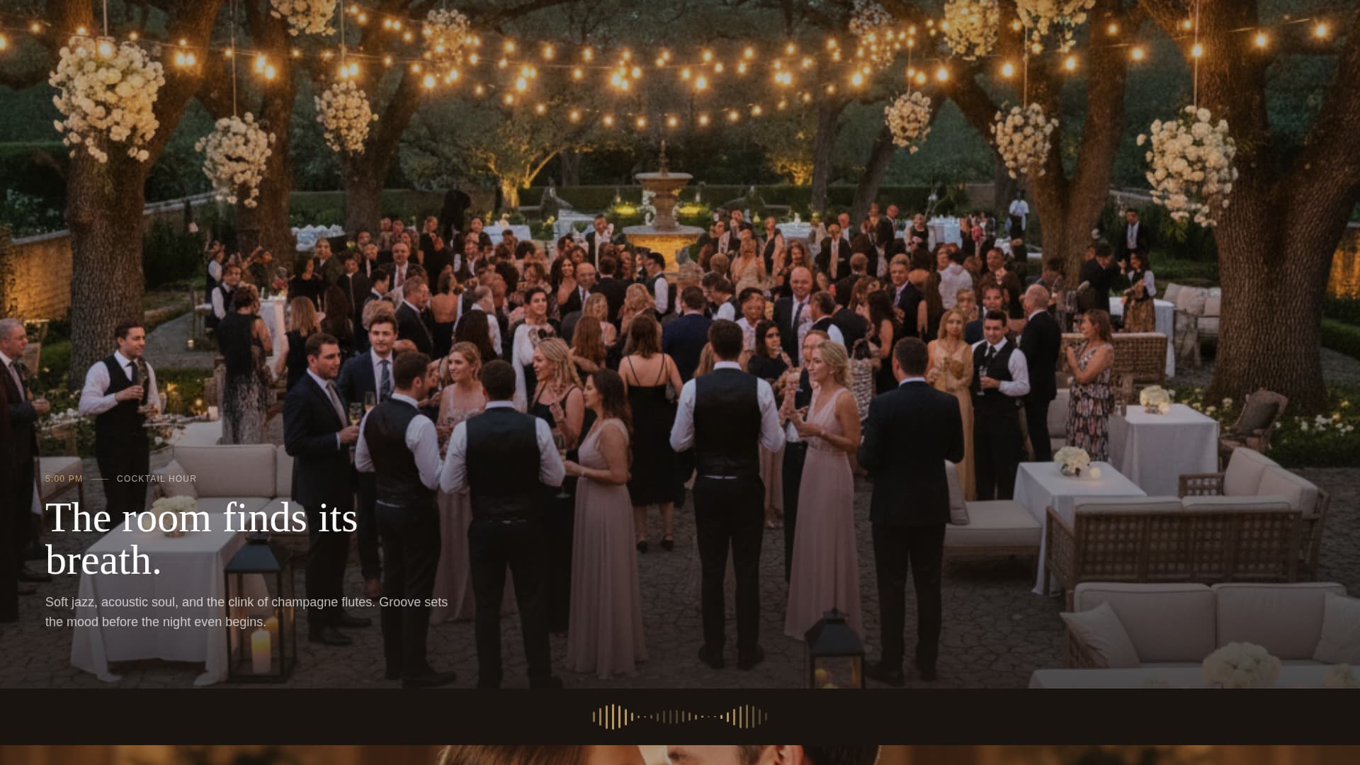 Groove - Luxe Wedding Landing Page Template