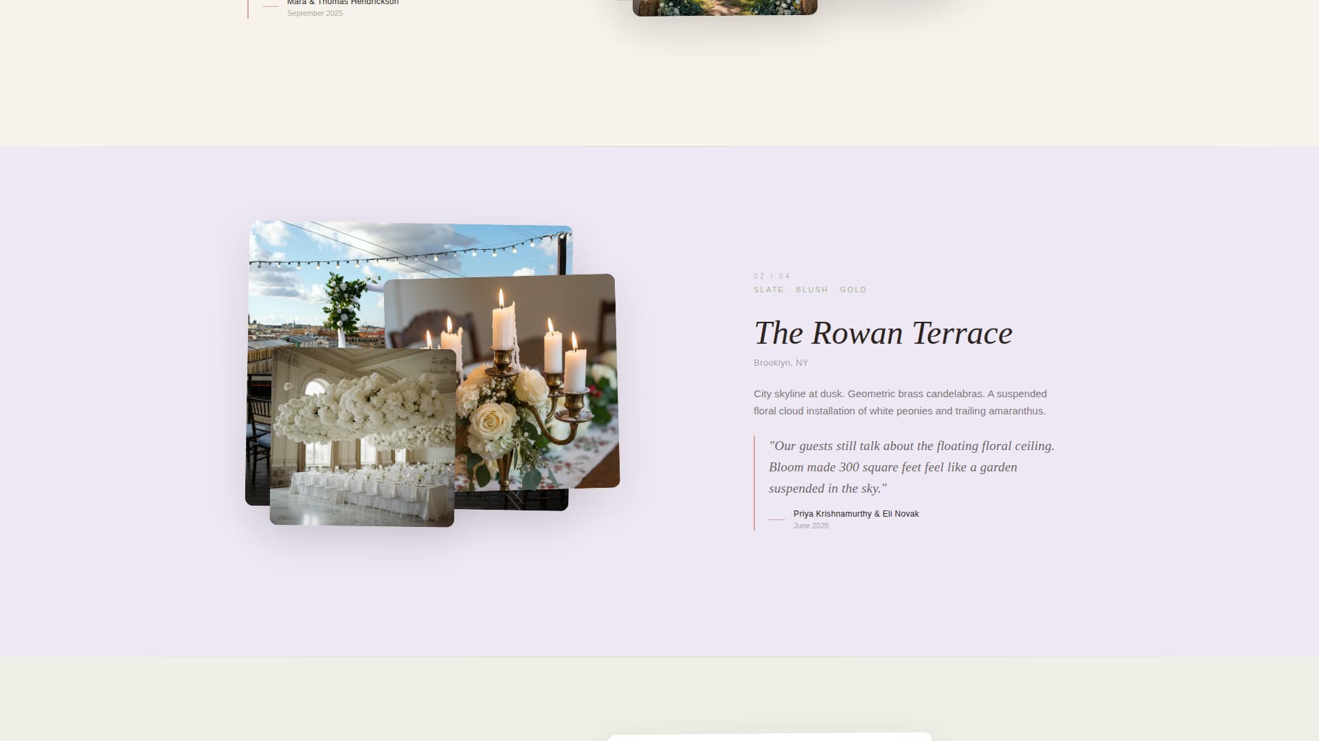 Bloom - Elegant Wedding Landing Page Template