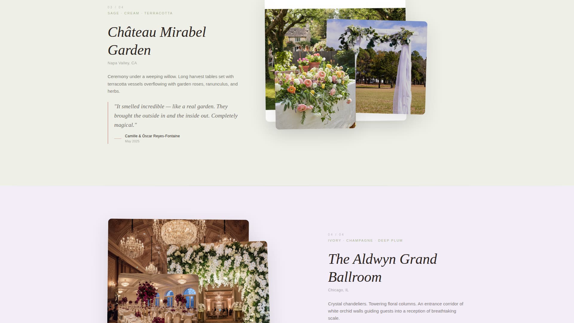 Bloom - Elegant Wedding Landing Page Template