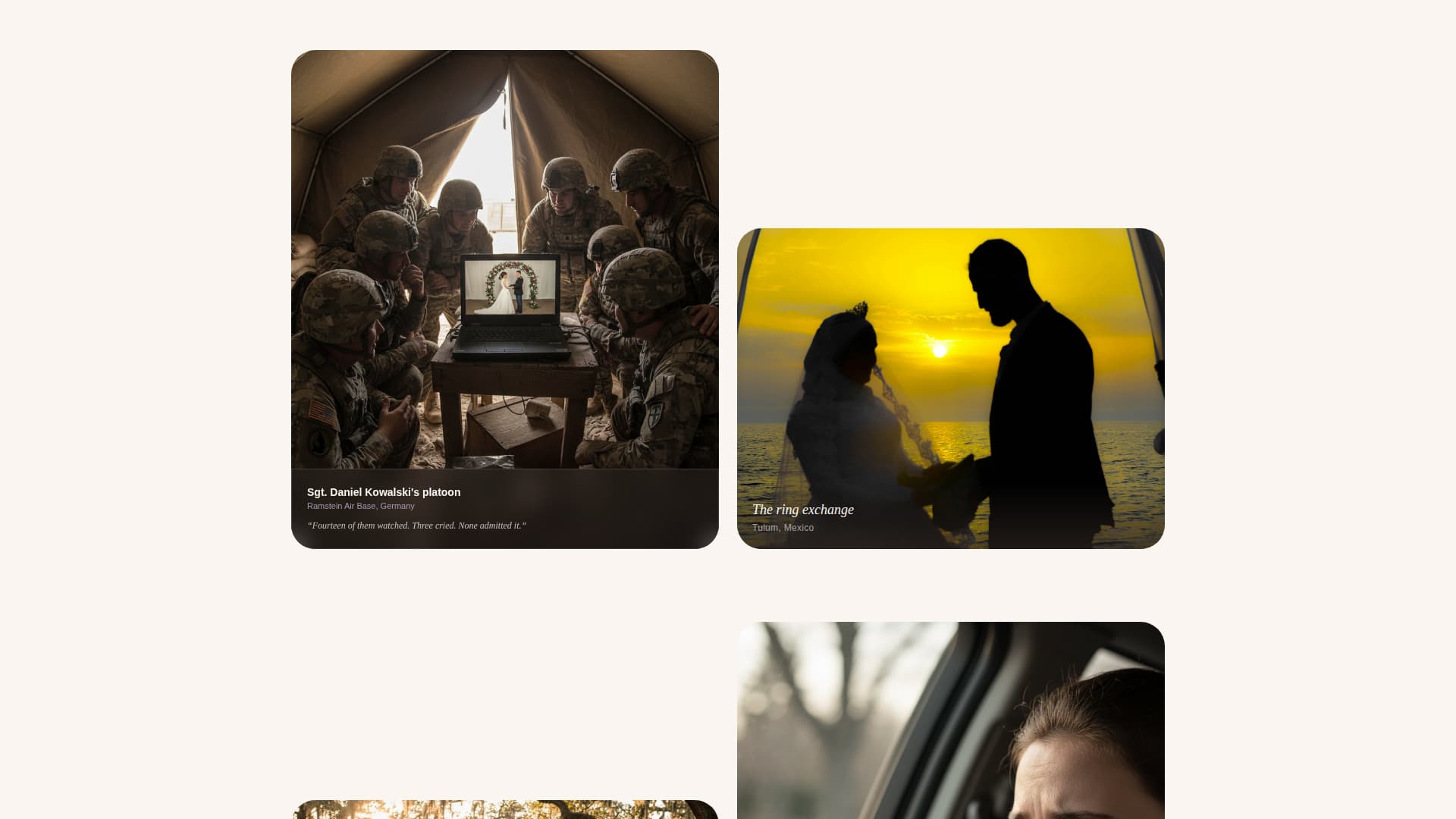 Witness - Heartfelt Streaming Landing Page Template