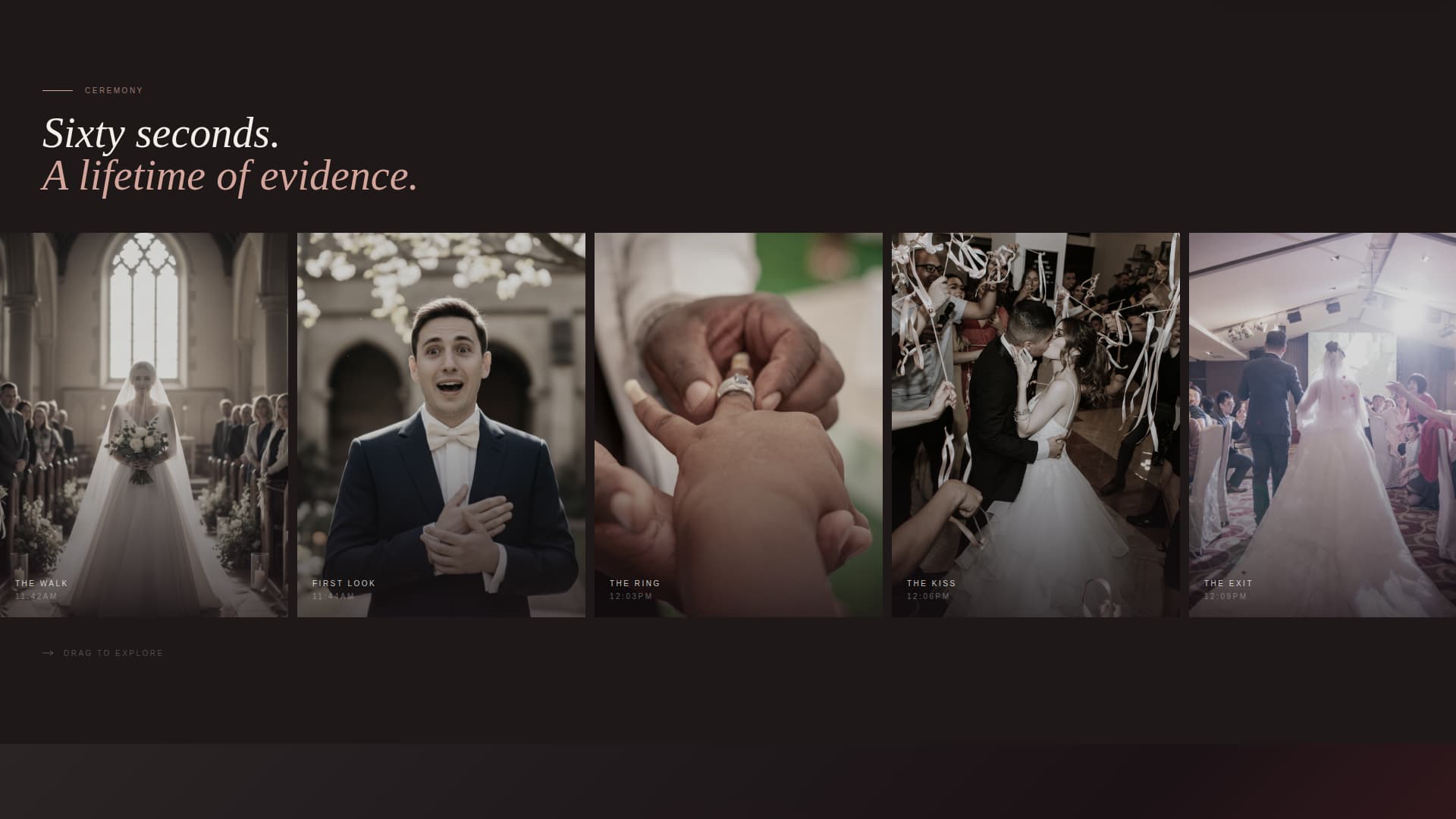 Shutter - Breathtaking Weddingphotographer Landing Page Template