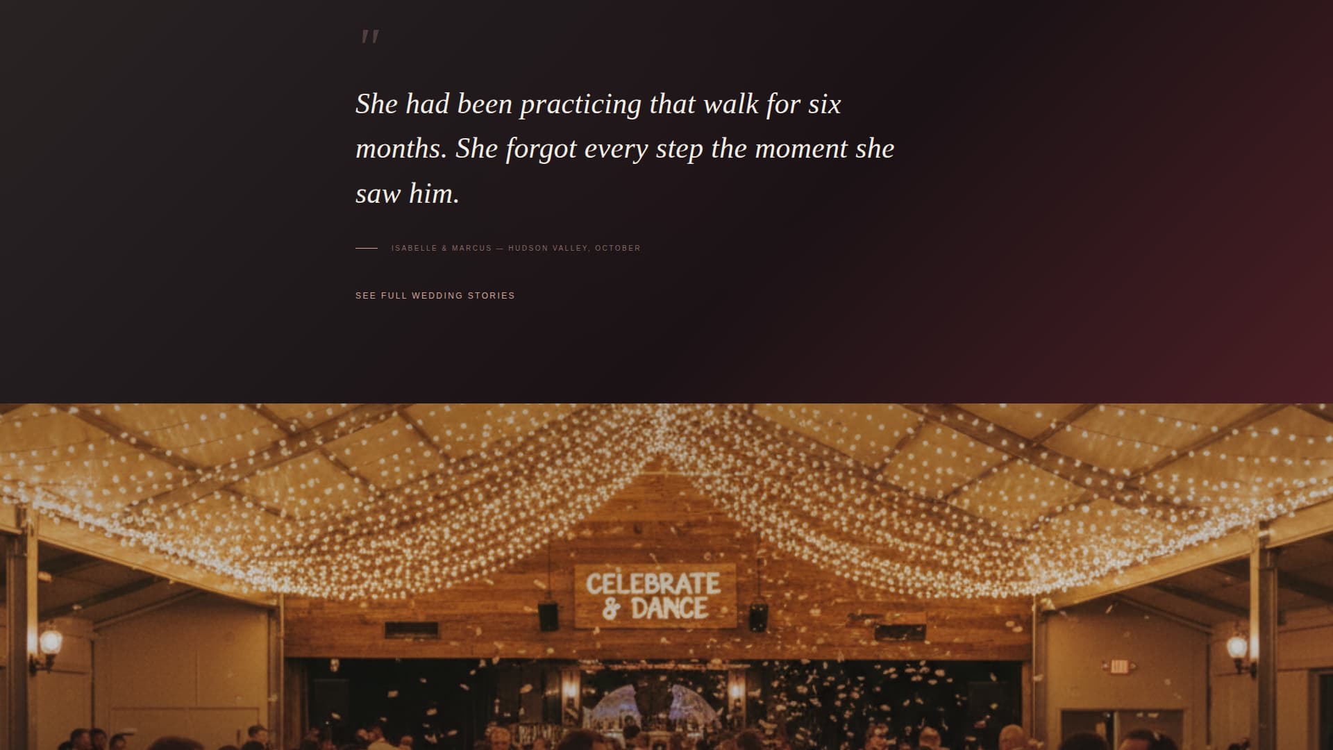 Shutter - Breathtaking Weddingphotographer Landing Page Template