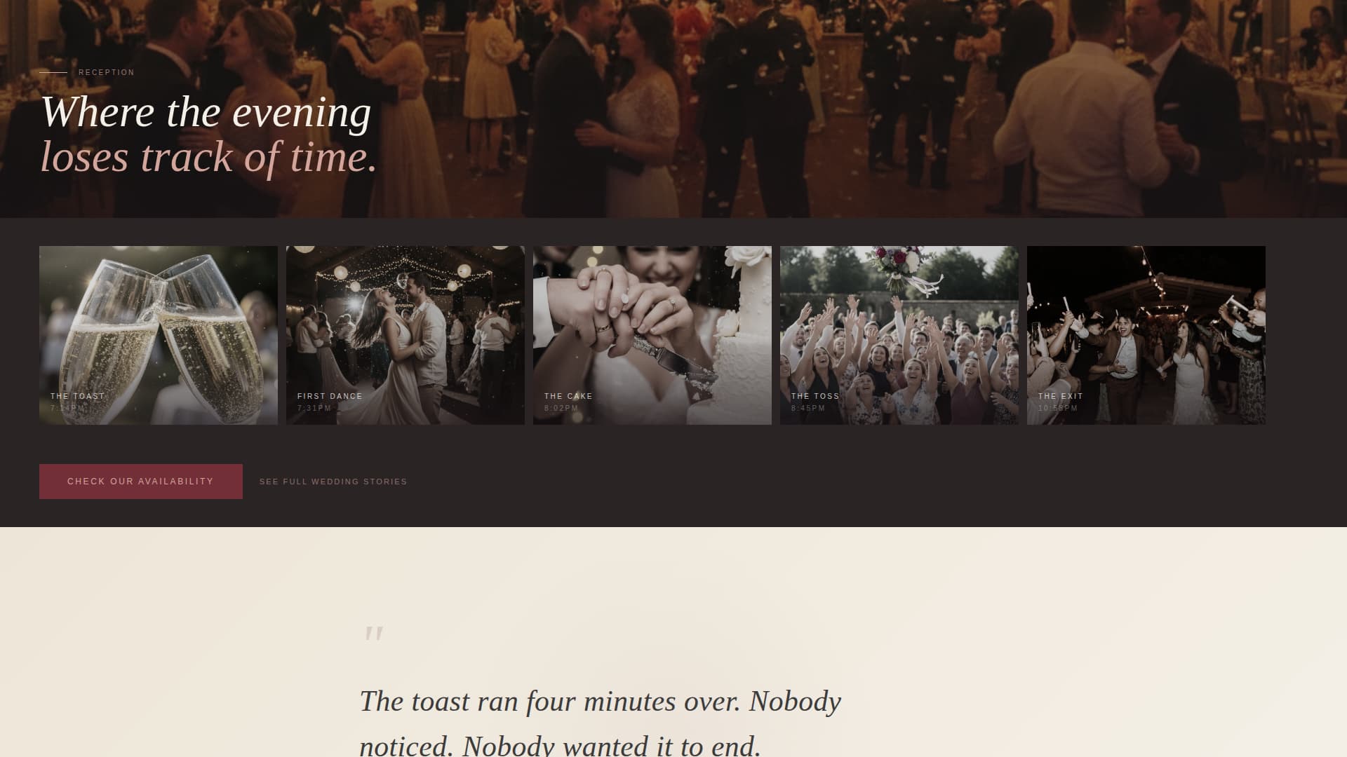 Shutter - Breathtaking Weddingphotographer Landing Page Template