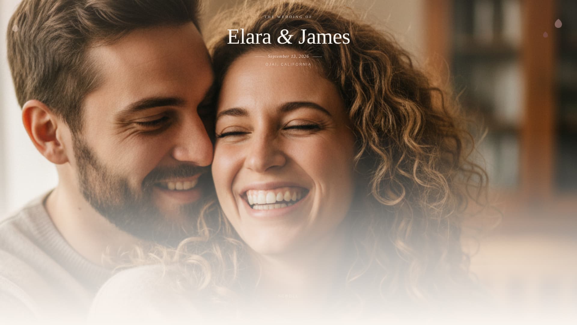 Unite — Wedding Coordination Landing Page Template