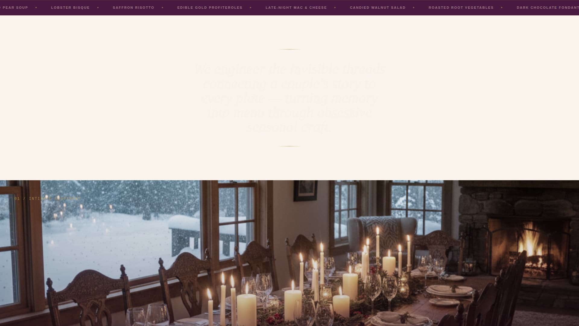 Feast - Elegant Caterer Landing Page Template