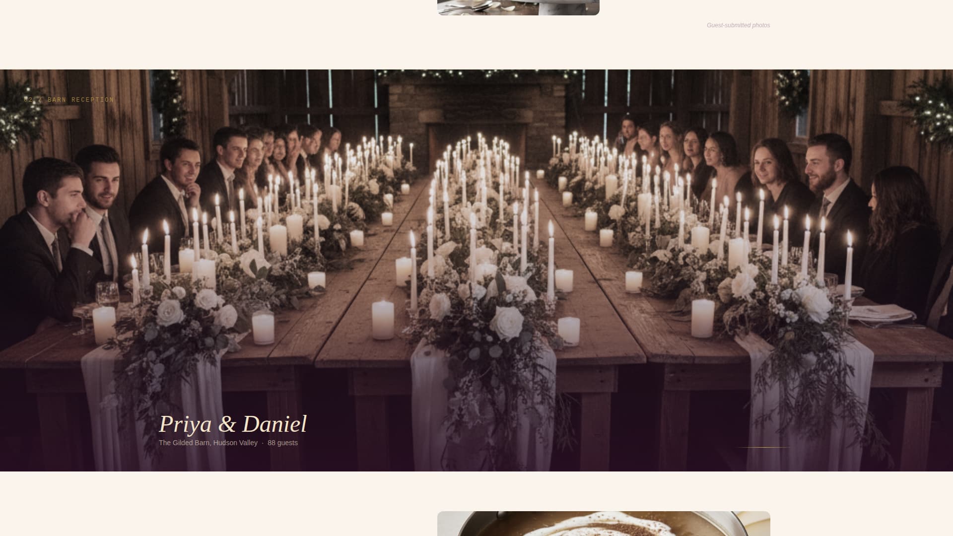Feast - Elegant Caterer Landing Page Template