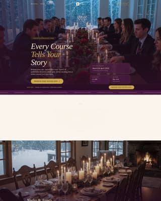 Feast - Elegant Caterer Landing Page Template