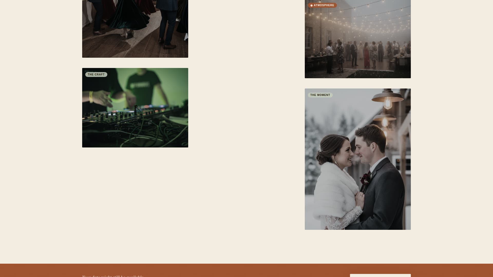 Melody — Wedding Entertainment Landing Page Template