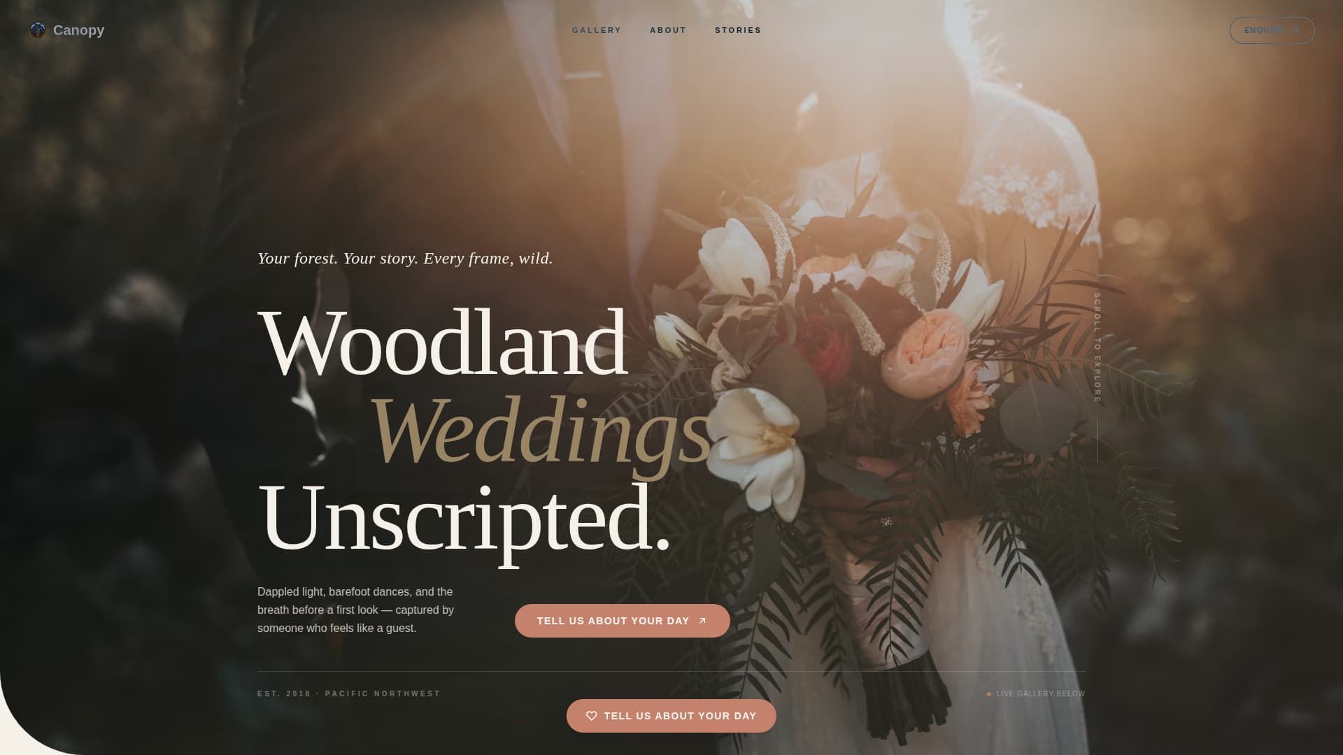 Arbor — Forest Conservation Landing Page Template
