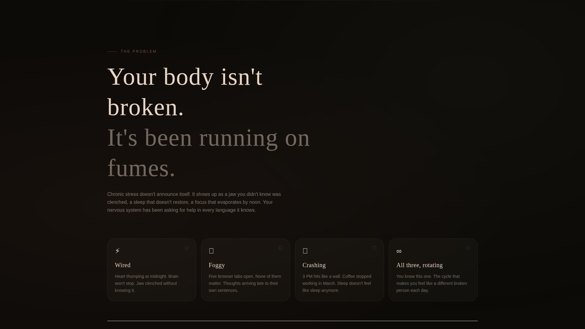 Adapt - Powerful Adaptogen Landing Page Template