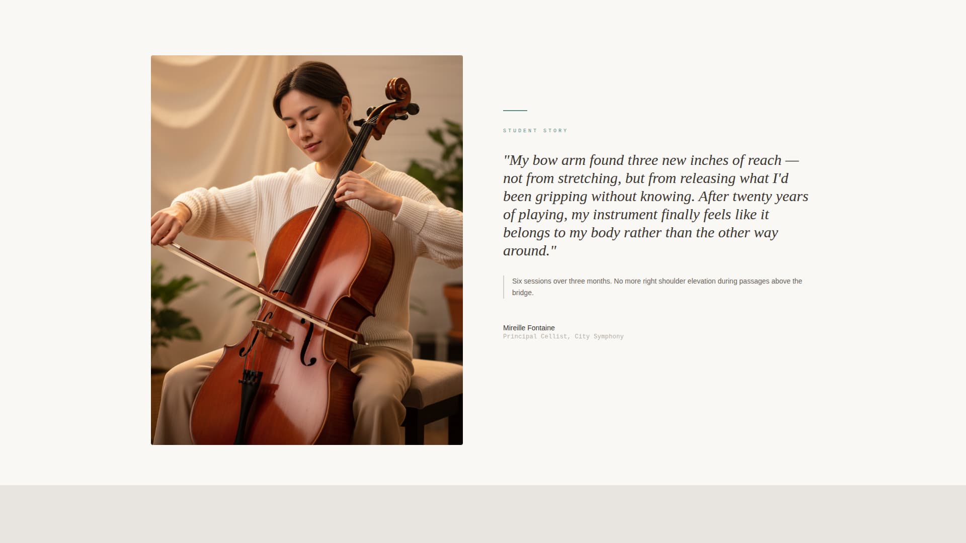 Poise - Immersive Wellness Landing Page Template