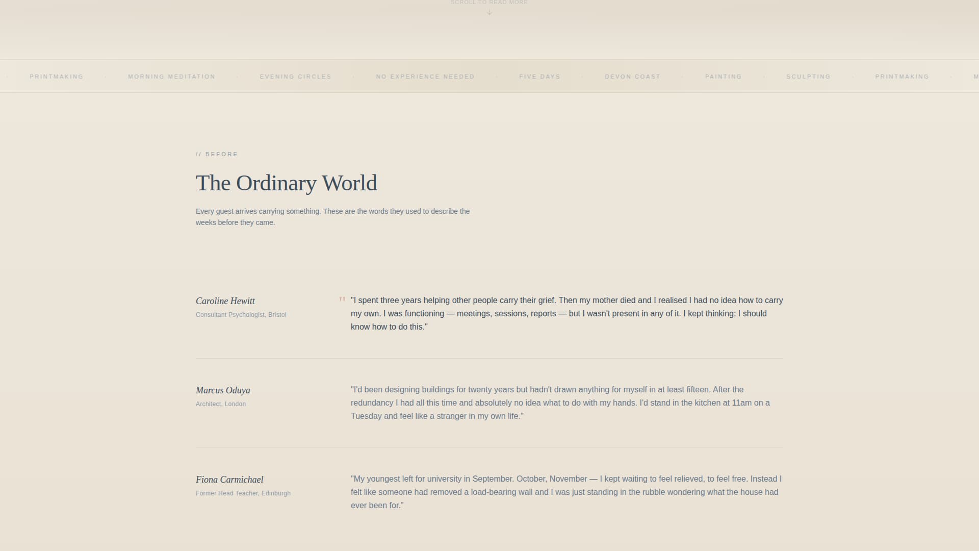 Mend - Transformative Arttherapy Landing Page Template