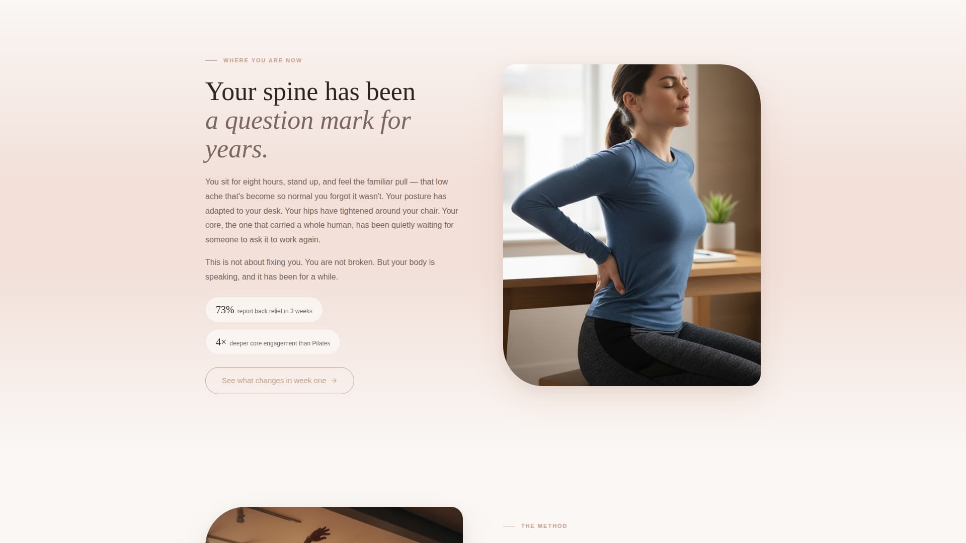 Barre - Graceful Studio Landing Page Template