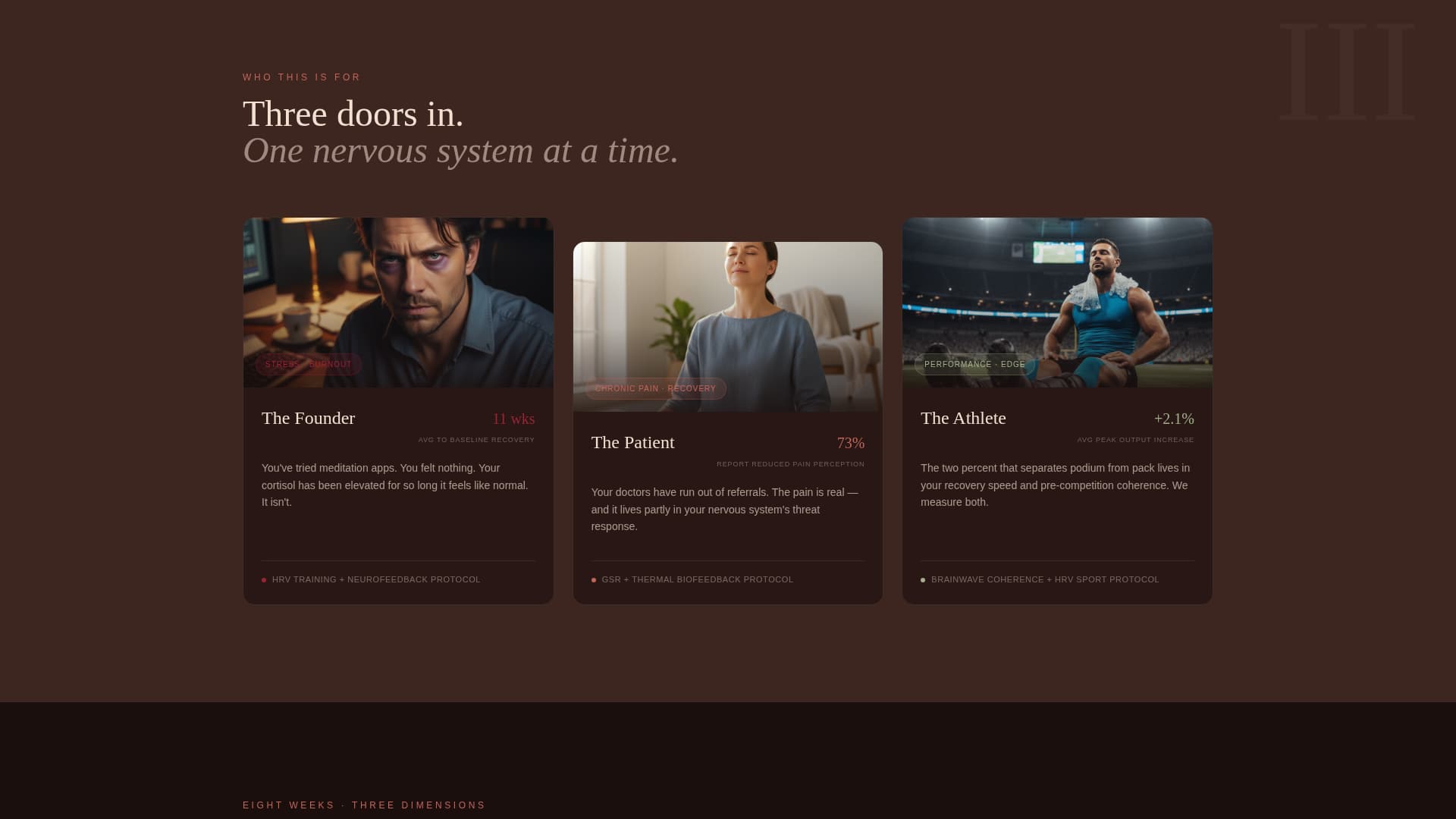 Pulse - Transformative Biofeedback Landing Page Template