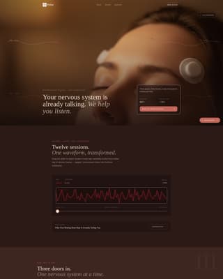Pulse - Transformative Biofeedback Landing Page Template