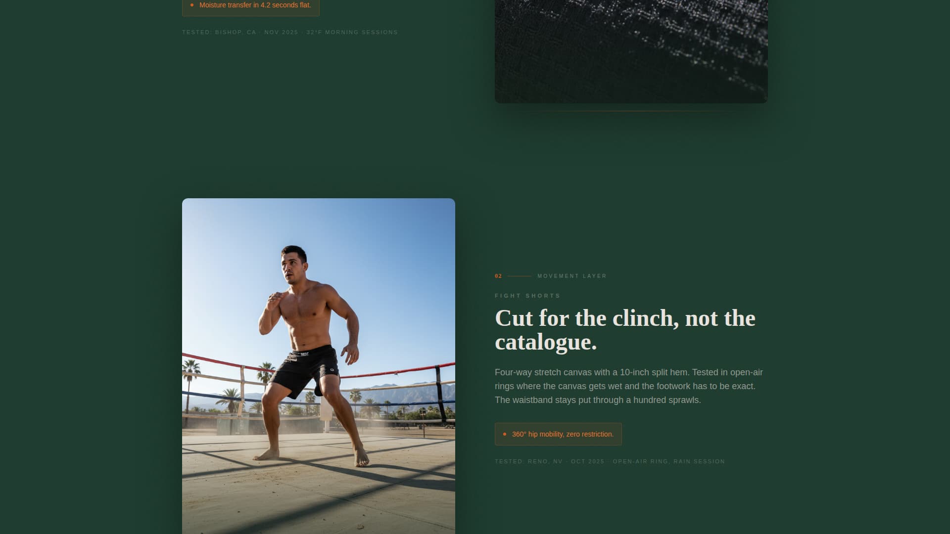 Rounds - Rugged Boxing Landing Page Template