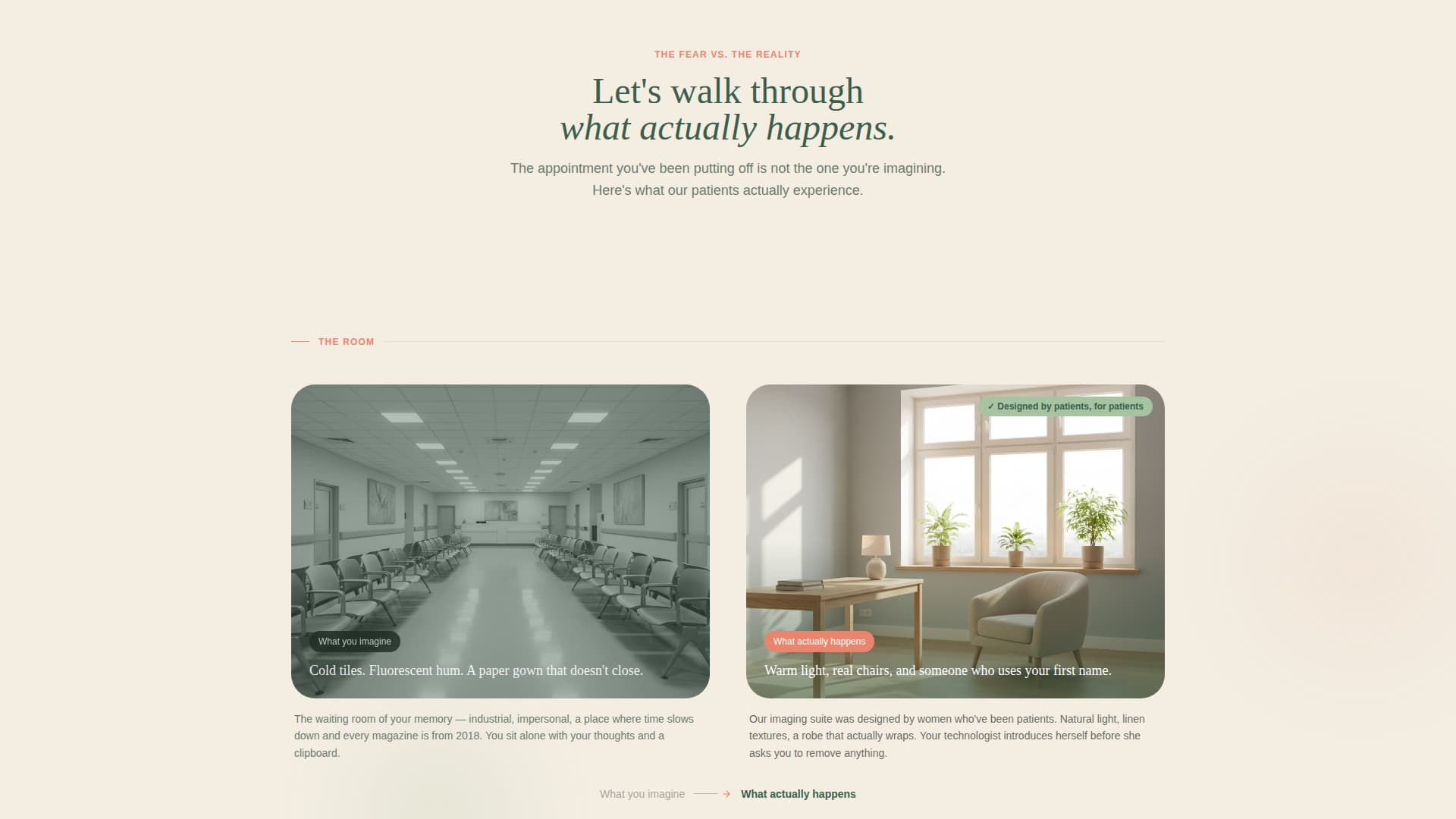 Mammo - Empowering Mammography Landing Page Template