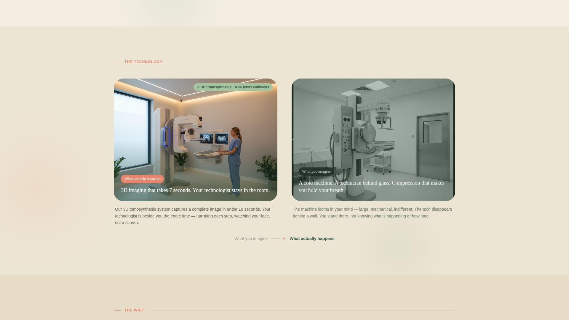 Mammo - Empowering Mammography Landing Page Template