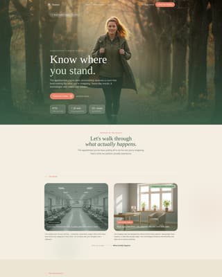 Mammo - Empowering Mammography Landing Page Template