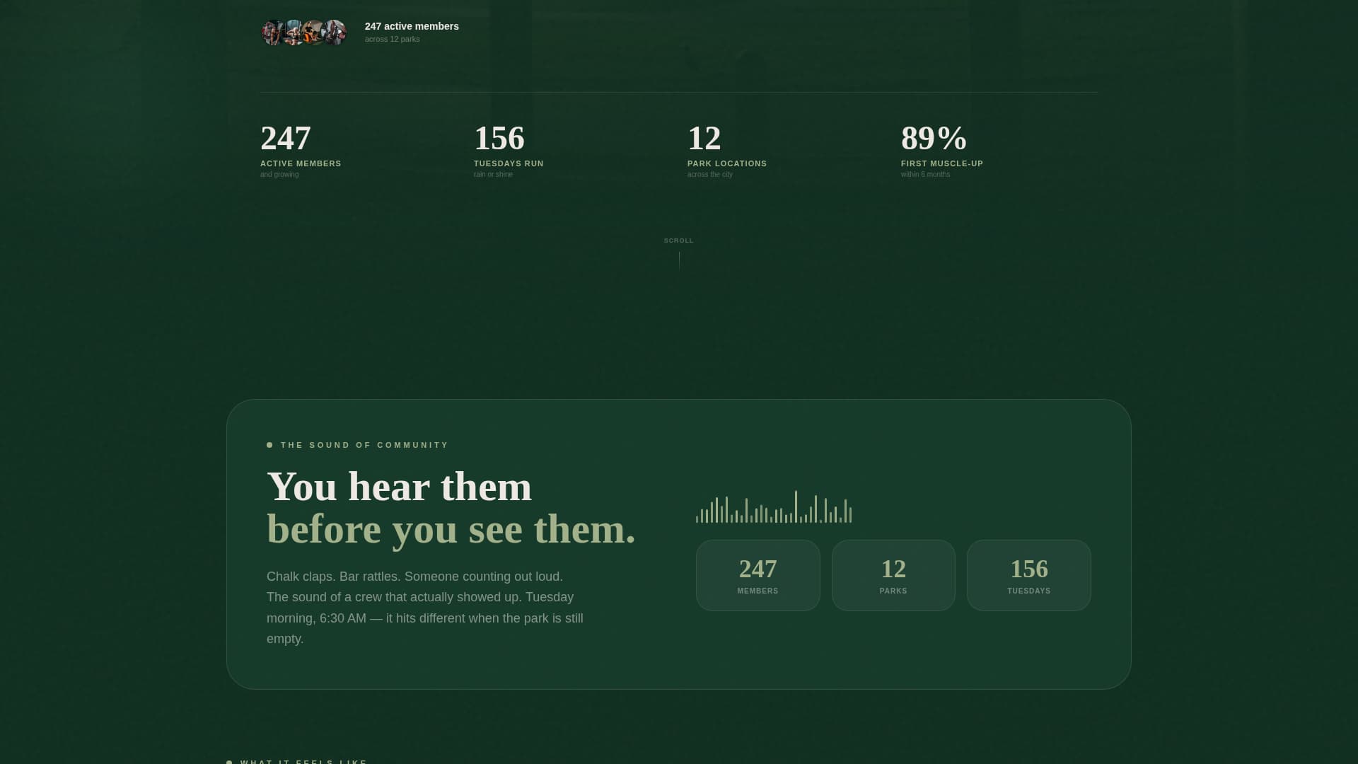 Bodyweight - Dynamic Calisthenics Landing Page Template