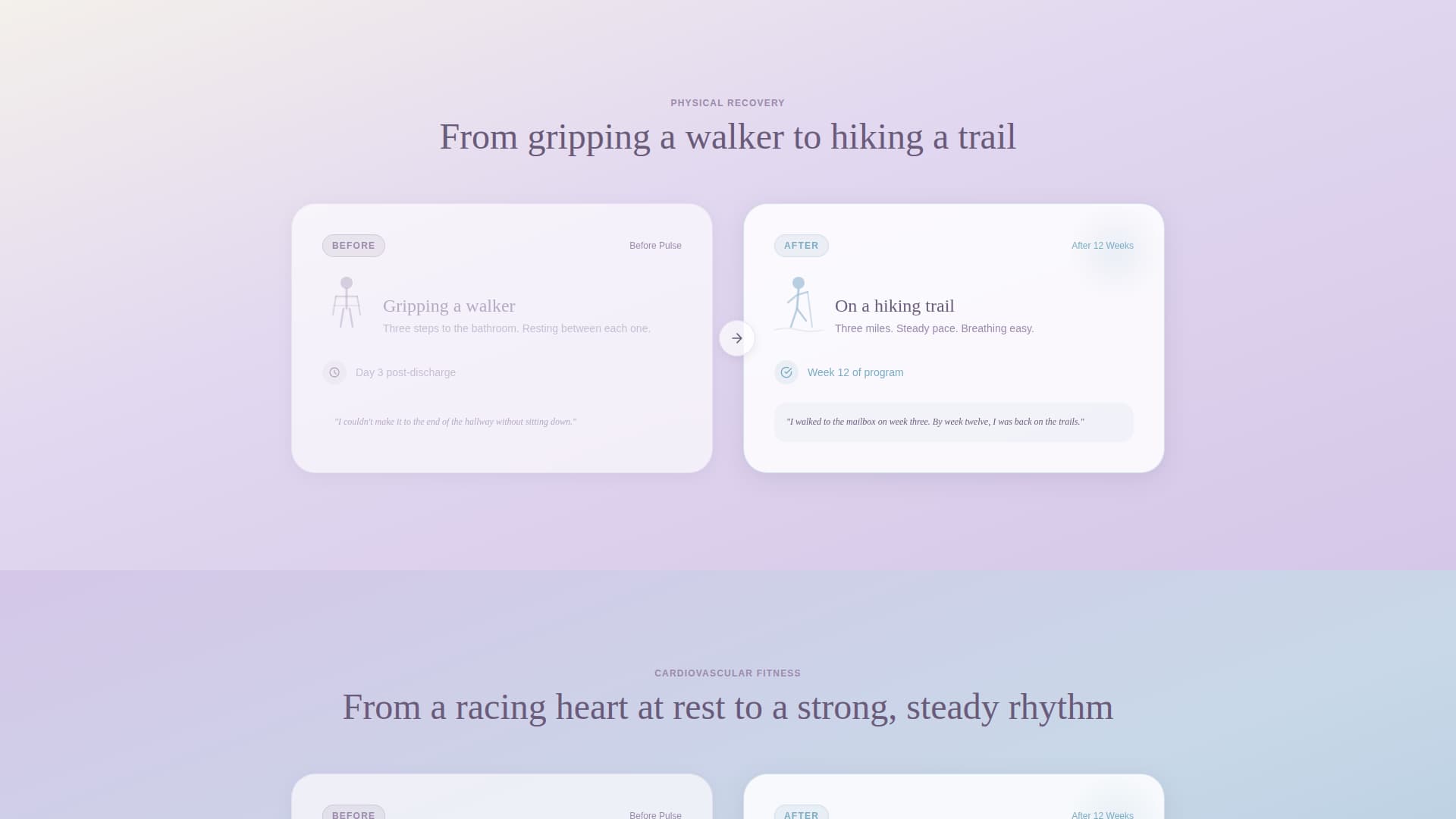 Pulse - Trusted Cardiac Rehabilitation Landing Page Template