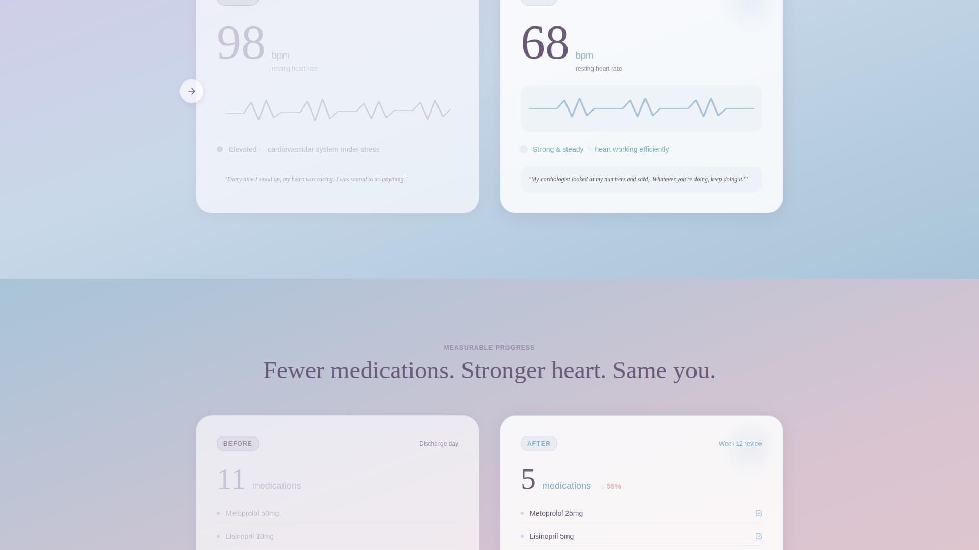 Pulse - Trusted Cardiac Rehabilitation Landing Page Template