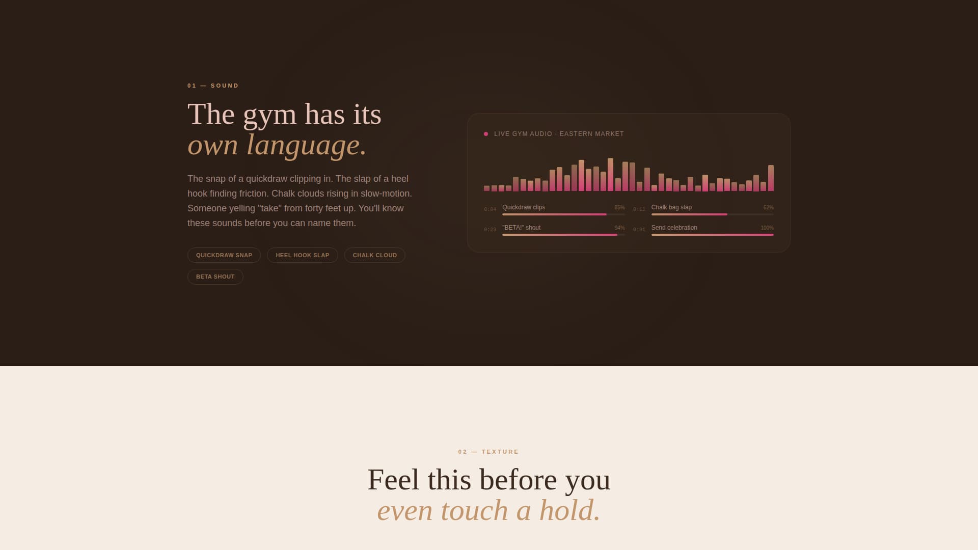 Dyno - Electrifying Climbing Landing Page Template