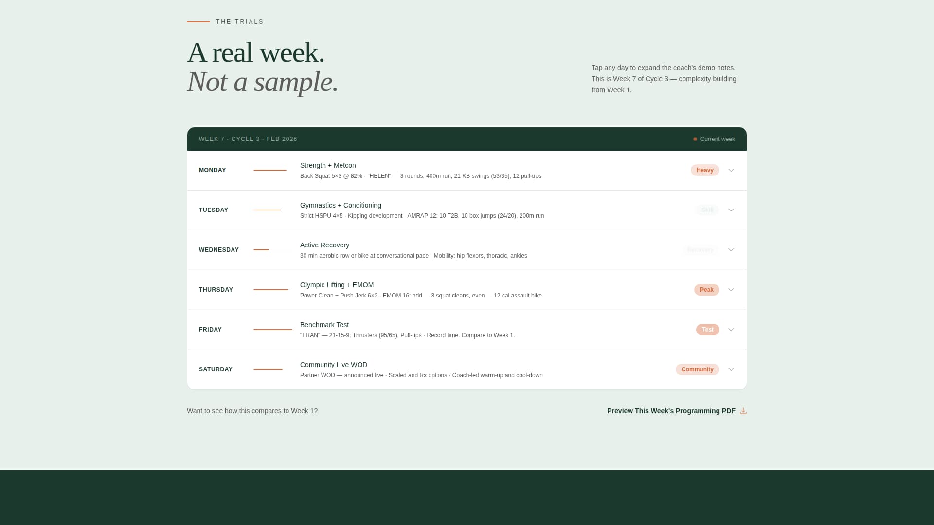 Forge - Powerful CrossFit Landing Page Template